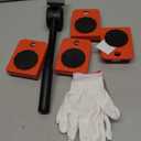 Furniture Movers with Wheels & Lifter Kit, Furniture Dolly Heavy Duty, Moving Appliance Gliders for Sofa Fridge Washing Machine