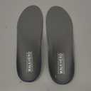 Plantar Fasciitis Feet Insoles Arch Supports Orthotics Inserts Relieve Flat Feet, High Arch (Mens 10-10 1/2 | Womens 12-12 1/2) (Gray)