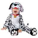 Morph Baby Dalmatian Onesie Puppy Costume for Infant Toddler Kids Dog Costume Halloween Toddler Dalmatian Costume Kids Baby Dalmation Dog Costume (0-12 months)