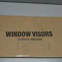 Window Visors Rain Guards for 1988-1999 Chevy/GMC C/K 1500/2500/3500 Standard Cab, Out-Channel Window Vent Wind Deflectors Visors Shades for 1995-1999 Tahoe, 1992-1994 Blazer Regular Cab, 2pcs