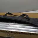 EMART Heavy Duty Backdrop Stand, 8.5x10Ft Adjustable Pipe and Drape kit with 9.26 LBS Steel Flat Base, Sturdy Metal Diy Photo Background Frame for Parties, Events, Wedding, Photography - Silver