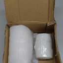 1 oz Mini Porcelain Ramekins Set of 6, Small Ceramics Souffle Dish, Exactly Designed for Dipping Sauce, Ketchup, Salsa and Jams, 30ml White