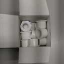 YSIL 10Pcs 3/4" X 1/2" PVC Reducing Bushing(Spigot X Socket) Pipe Fitting Adapter PVC Pipe Reducer Bush for Plumbing Connection