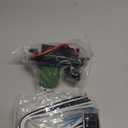 Blower Motor Resistor Kit with Wiring Harness and Connectors Compatible with 1999-2006 Chevy Silverado GMC Sierra 1500 2500 3500 2000-2002 Yukon XL Blower Motor Fan Resistor Replaces#89019089 89018597