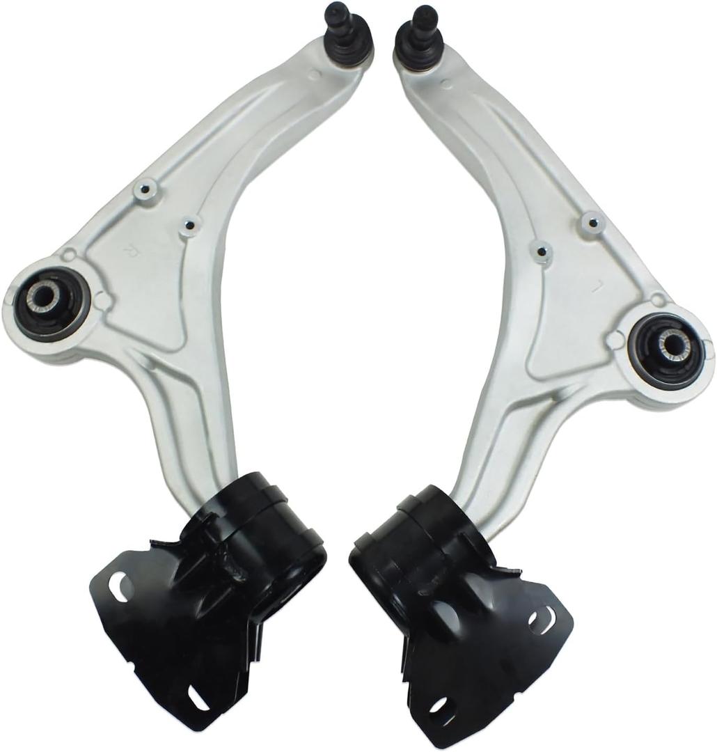 2PCS Front Lower Control Arms w/Ball Joint for 2013 2014 2015 2016 2017 Ford Fusion, 2013-2018 Lincoln MKZ, Front Suspension Kit Assembly Replace K623000 K623001