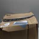 Patio Dining Chair Cushion Set of 2, Thick Tufted Rocking Chair Cushion for Outdoor, Breathable and Fade Resistant, 40 x 20 x 5 inch, Black