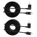 for Vizio Satellite Speaker Cable,Extension Cord Compatible with Vizio V51 M51 SB3651 SB36514 SB4051 SB4251 Satellite Speaker (26FT) (Blue+Grey)