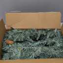 Somikis 9FT Christmas Garland, Battery Operated Pre-Lit Xmas Garland, w/LED Lights and Realistic Arctic Spruce Pine Cones, for Mantle Stair Railing Indoor Outdoor