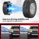 Richeer 6x5.5 Wheel Spacer for 1995-2023 Tacoma, 1989-2023 4Runner, 2'' 6x139.7mm Hubcentric Wheel Spacers with 12x1.5 Studs & 106mm for Tundra FJ Cruiser Sequoia GX470 GX460