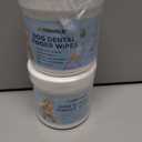 We Love Doodles Dog Teeth Cleaning Wipes - Pet Dental Finger Wipes for Dogs - Cleans Teeth and Gums, Freshens Breath Dog Dental Wipes, Prevents Tartar Buildup, Fits Most Finger Sizes (75 Wipes)