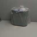 ELPHECO Bathroom Trash Can with Automatic Lid, 2 Gallon Sensor Trash Bin, Smart Garbage Can, IPX5 Waterproof Slim Trash Bin, Motion Sensor Wastebasket for Office, Kitchen, Sage Green Gold