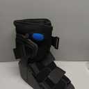 United Ortho Short Air Cam Walker Fracture Boot, Large, Black