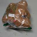 Shappy 3 Pcs Christmas Gingerbread Pillows Christmas Shaped Throw Pillows for Home Couch Sofa Bed Decorative Cute Xmas Decor (Brown)