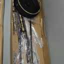 Lichamp Fireplace Tools Set, 5-Pieces Indoor Outdoor Sturdy Fire Place Poker Sets with Retro Gold Handle, FTS45GD