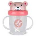TUM TUM Tippy Up Free Flow Sippy Cup (No Valve), Sippy Cup for Toddlers, BPA Free (Betsy Bear 200ml)