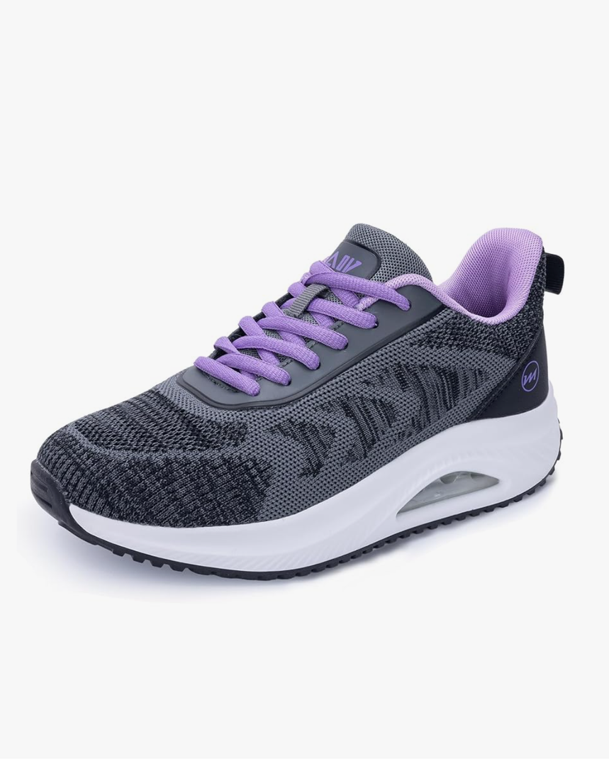 Women's Walking Shoes with Arch Support Orthotic Sneakers for Plantar Fasciitis Tennis Running Shoes Size 11