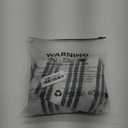 Verdusa Women's Colorblock Button Striped Collared Shirts Preppy Drop Shoulder Going Out Tops (Large, White Multi)