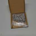 50 Pcs M5 Phillips Pan Head Machine Screws, 304 Stainless Steel Metric Cross Head Screws Bolts Fasteners Fully Threaded,M56mm