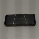 LONDON MOLE Brainy reading glasses | Cool half moon shaped readers | Unisex | Spring hinges (Transparent)