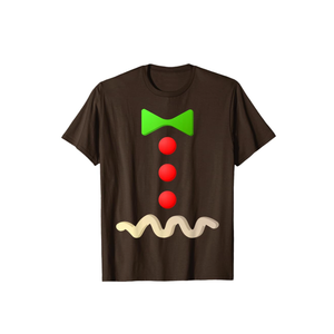 Gingerbread Man Costume T-Shirt Halloween Costume Shirt T-Shirt, Youth L
