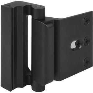 Home Security Door Reinforcement Lock Upgraded Front Door Locks for Kids Safety Withstand 800 lbs Metal Child Proof Door Latch Lock for Inside Door Top Extra Flip Lock High Deadbolt Lock Home Defender