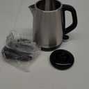 BLACK+DECKER 1.7L Cordless Electric Kettle, KE1700SD, Rapid Boil, Auto Shutoff, Stainless Steel