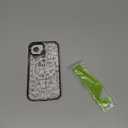 MOSNOVO Case for iPhone 16 Pro, [Compatible with Magsafe] [Buffertech 6.6ft Military-Grade Drop Protection] [Anti Peel Off Tech] Clear Phone Case Design - Doodle Dog