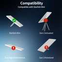 for Starlink Mini Power Cable, 10FT Starlink Mini Cigarette Lighter Adapter with USB, Type-C Port and Voltmeter, 12V-24V DC Safety Power Cable for Starlink Mini Waterproof Cigarette Lighter Charger