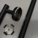 Matte Black Towel Bar, 24 Inch Bathroom Towel Rack (Total Length 26-Inch), Towel Holder Wall Mounted, Thicken SUS304 Stainless Steel Towel Rod Modern Home Decor