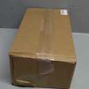 Ceramic Raised Double Bowls Set with Stand, 2 Heights Elevated, Food & Water Bowls for Small Breed Dogs, Weighted Dog Dishes, Pet Bowl(6.1'',28.7oz, White)