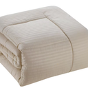 Ralph Lauren Queen size White Striped Comforter