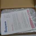 Stainless Steel Divided Plate for Kids Toddler, Non Toxic Portion Control Plate Dinner Plate with Lid for Adults Weight Loss, 4 Pack 4 Sections Rectangular Snack Plate Tray (4C-(9.37*6.67in))