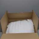 WDCOZY White King Size Quilt Bedding Sets with Pillow Shams, Lightweight Soft Bedspread Coverlet, Quilted Blanket Thin Comforter Bed Cover, All Season Summer Spring, 3 Pieces, 104x90 inches