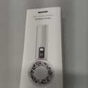 AMACOOL Handheld Fan with Ice Cooler, Mini Portable Fan Rechargeable, 18Hrs Cooling, 0-100 Adjustable Speed, Small Yet Powerful, Personal Hand Fans for Travel, Beach, Outdoor, Makeup, Gifts for Women (Pink)