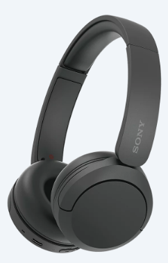 Sony WHCH520 Wireless Headphones Bluetooth OnEar Headset with Microphone and up to 50 Hours Battery Life with Quick Charging, Black