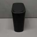 Cesun Automatic Motion Sensor Black Bathroom Trash Can with Lid, 2.6 Gallon Touchless Trash Bin, Smart Plastic Slim Garbage Can Small Wastebasket for Toilet, Office, rv, Bedroom, Living Room