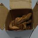 DEZENE Throw Pillow Covers 18x18 Golden Brown: Pack of 2 Cozy Soft Velvet Square Modern Luxury Decorative Throw Pillow Cases for Sofa Couch Living Room Bed Home Decor