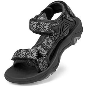 DREAM PAIRS Boys Girls Sandals Kids Adventurous Light-Weight Adjustable Straps Summer Water Shoes (Toddler/Little Kid/Big Kid), Size 5
