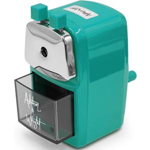 Ashton and Wright - Mechanical Desktop Pencil Sharpener - Teal