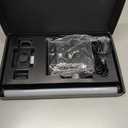 Gaming Headphone Stand PC Accessories - RGB Headset Stand with 2 USB Charger, Cool LED Headphone Holder PC Gaming Accessories for Boys Men Gamers, Computer Game Hardware for Desk (1-tier, Black)