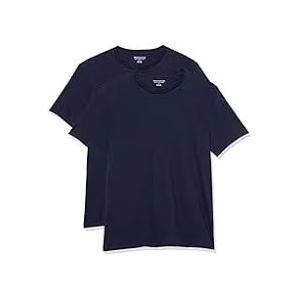 Gildan Men's Short Sleeve T-Shirts, Slim-Fit, Crewneck, Pack of 2 L