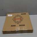 Black Charger Plates, 13 Inch Set of 6 Plastic Peacock Chargers for Dinner Plates,Table Settings, Easter, Thanksgiving, Christmas Party, Family Gathering.