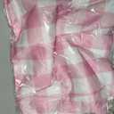 Tegeme Pink Gingham Arch Backdrop Cover 7.2ft 6.6ft Stretchy Backdrop Cover for Baby Shower Party Wedding Birthday Party Ceremony Banquet Decor