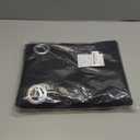 NICETOWN Pitch Black Solid Thermal Insulated Grommet Blackout Curtains/Drapes for Bedroom Window (2 Panels, 42 inches Wide by 63 inches Long, Black)