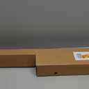 Ivilon Window Treatment Curtain Rod - Square Finials, 1 1/8 in Rod, 72 to 144 Inch, Antique Black