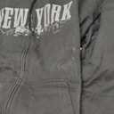New York City Skyline NY Vintage NYC Zip Hoodie, 2XL