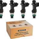 FBY2855 OE 2.5L Performance Fuel Injectors,Compatible with/Nissan 2.5 Altima 2015-2018, & Rogue 2014-2018 |18 Holes| |Set of 4|