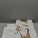 4 Pack Trading Card Storage Box - 2 Rows, Cardboard Storage Box holds 320+ Top Loaders, Graded Card Holder Organizer Case fits PSA/HGA Slabs