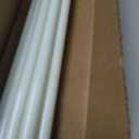 Shimeyao 10 Pack 36 Inch Acrylic Curtain Pull Wands Drapery Pull Rod White Versatile Fiberglass Blinds Wand Kits with Rings and Hooks for Opening Closing Curtains Homes Offices Window Opener