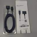 Magnetic 3 Cable USB-C 6.6FT Compatible with M4/M3/M2 MacBook Air Pro Charger, 140W Magnetic Safe 3 Cable for MacBook Air (13"/15" 2025/2024/2023/2022), Pro (16"/14" 2024/2023/2021), Blue